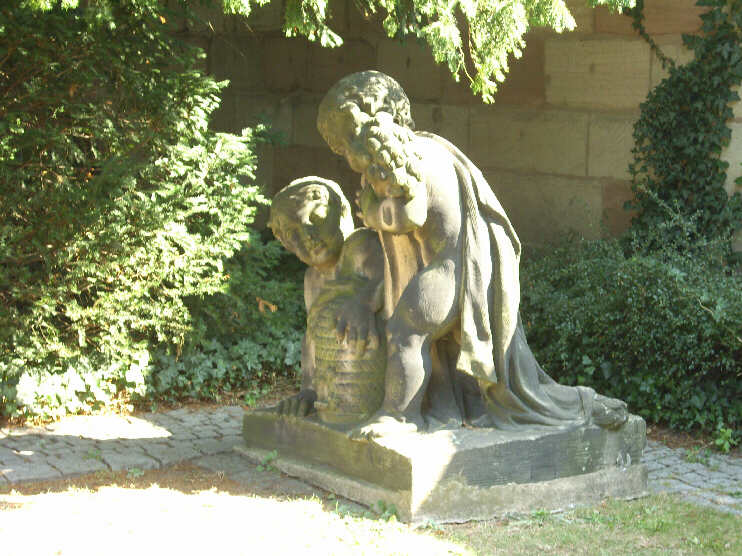 Puttenfigur im Brgermeistergarten (September 2009)