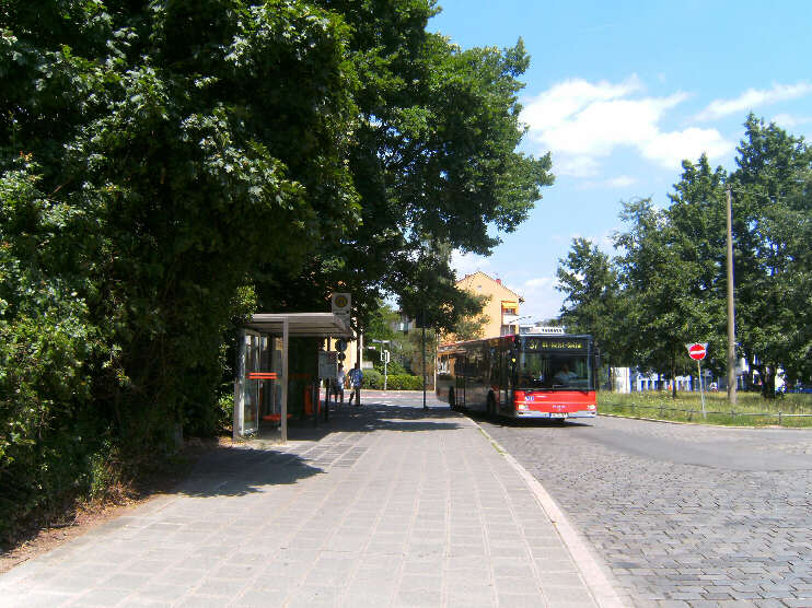 Bushaltestelle Maxtor - Fahrtrichtung Innenstadt (Juni 2017)