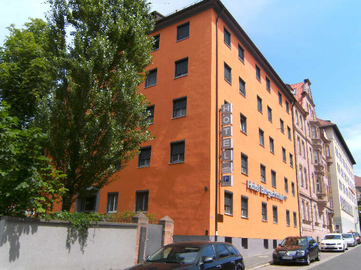 Hotel Burgschmiet in der Burgschmietstrae (Julli 2017)