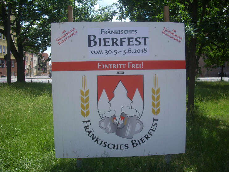 Frnkisches Bierfest im Burggraben 2018