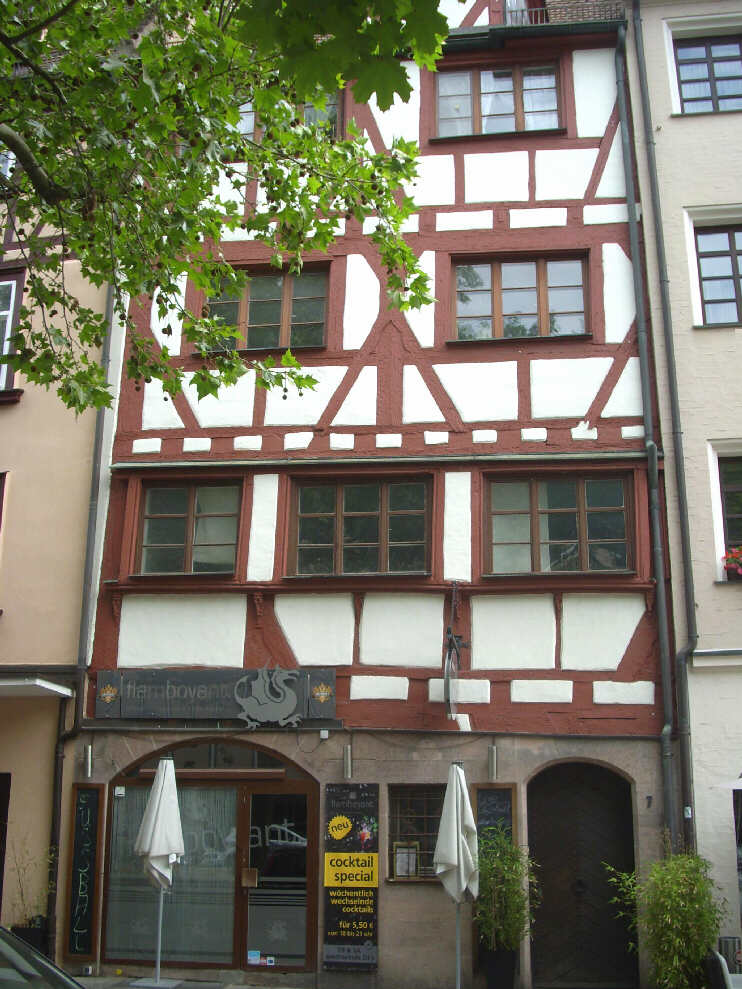 Fachwerkhaus in der Augustinerstrae (Juni 2013)