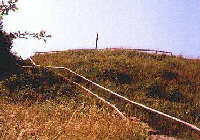 Treppe zum Rodenstein-Gipfel