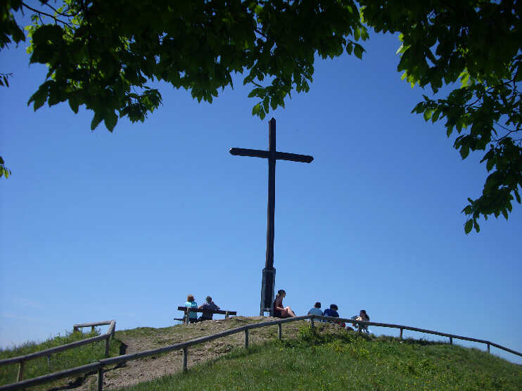 Gipfelkreuz auf dem Rodenstein (Mai 2011)