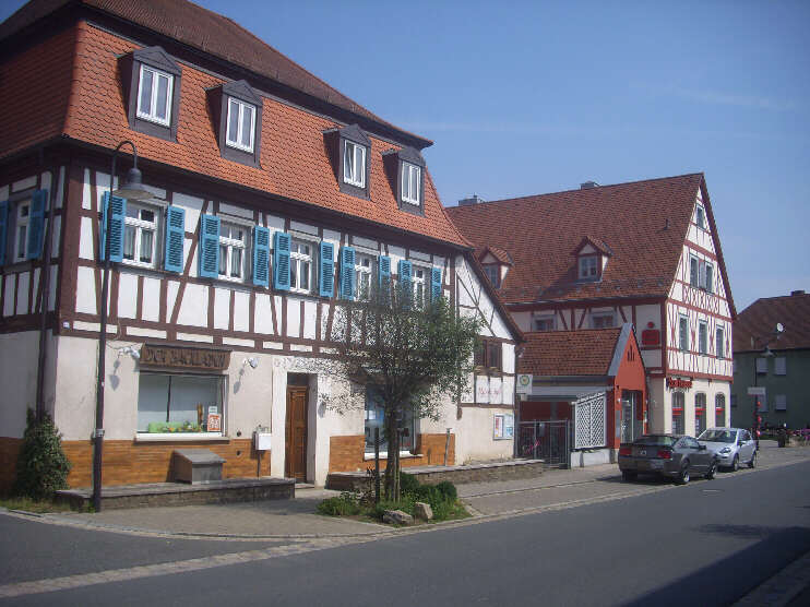 Fachwerkhuser in der Hauptstrasse (Juli 2018)