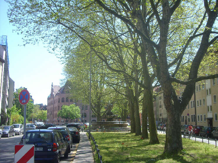 Maxplatz im Frühling (Mai 2016)