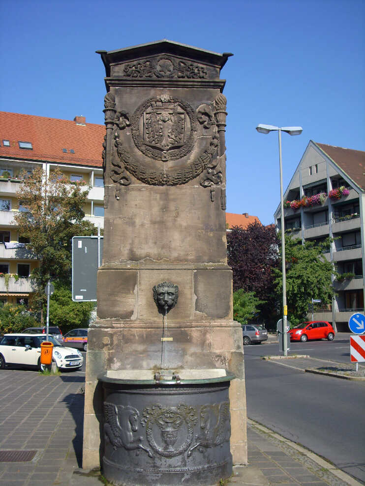 Dürer-Pirckheimer-Brunnen (September 2009)