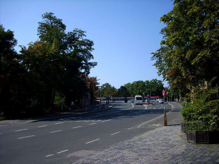 Blick vom Maxplatz zum Hallertor (September 2009)
