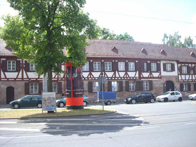 Fachwerkhäuser in der Johannisstraße (Juni 2012)