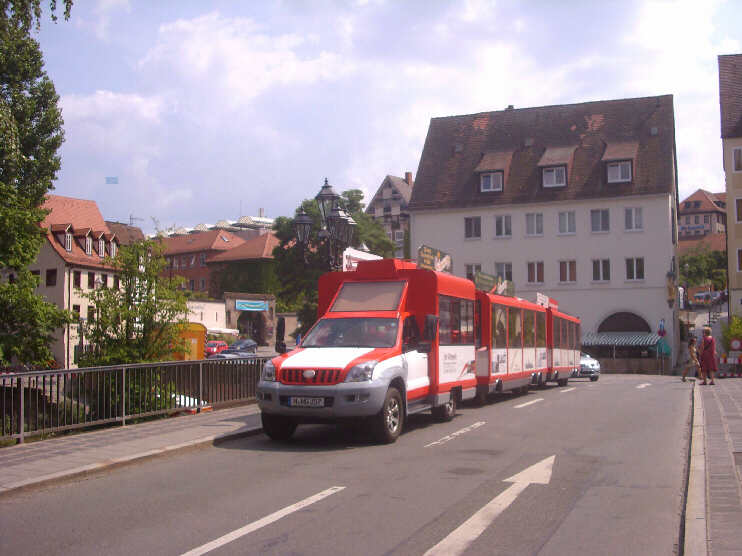 Heubrücke, Blickrichtung Unterer Bergauerplatz  (Juli 2013)