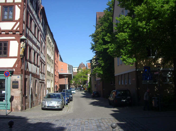 Ecke Unschlittplatz / Mittlere Kreuzgasse (Mai 2013)
