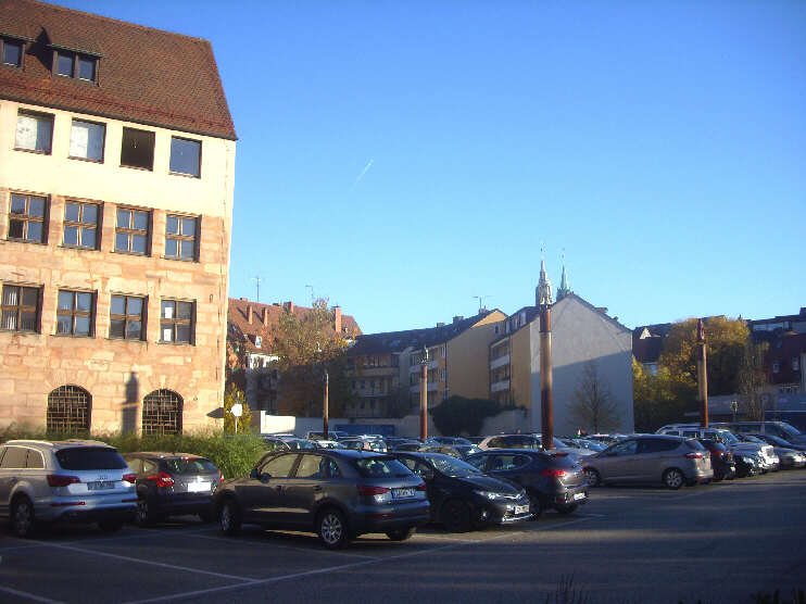 Parkplatz Augustinerhof (November 2015)
