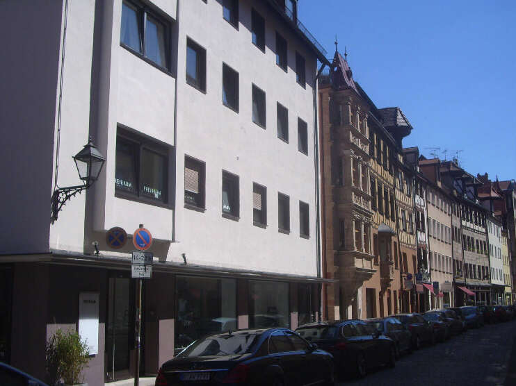 Obere Wörthstraße, Blickrichtung Kaiserstraße  (Mai 2016)