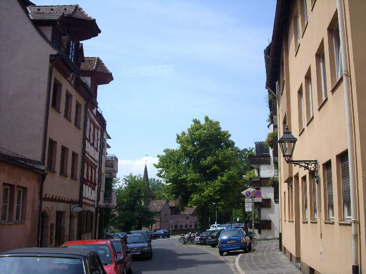 Geiersberg, Blickrichtung Maxplatz (Juni 2011)