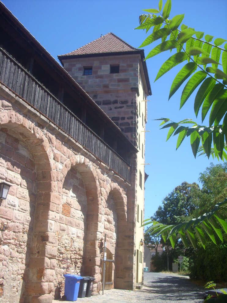 Maxtormauer 17: Turm: «Schwarzes I» (August 2018)