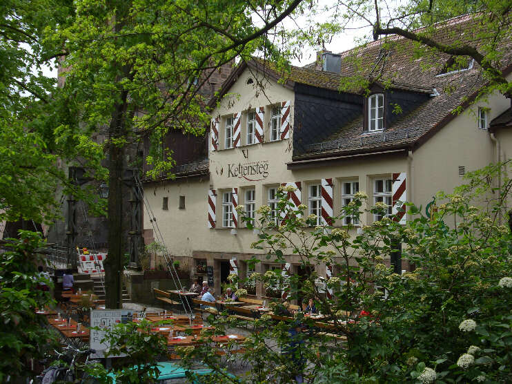 Restaurant und Biergarten Kettensteg (Mai 2010)