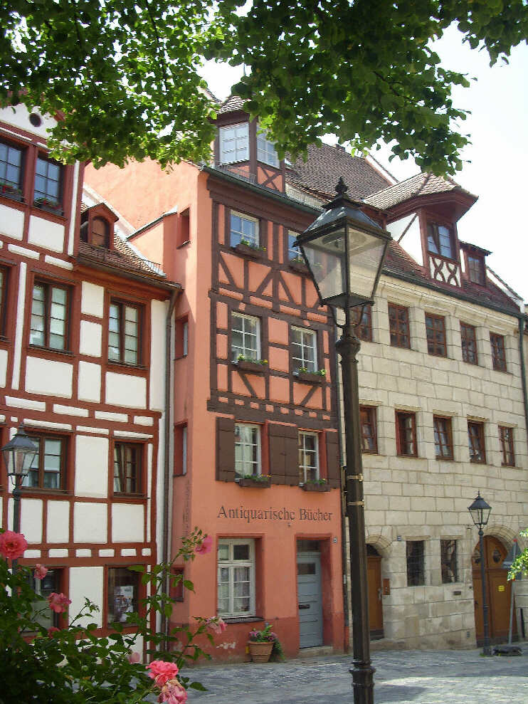 Fassaden in der Weißgerbergasse (Juni 2011)