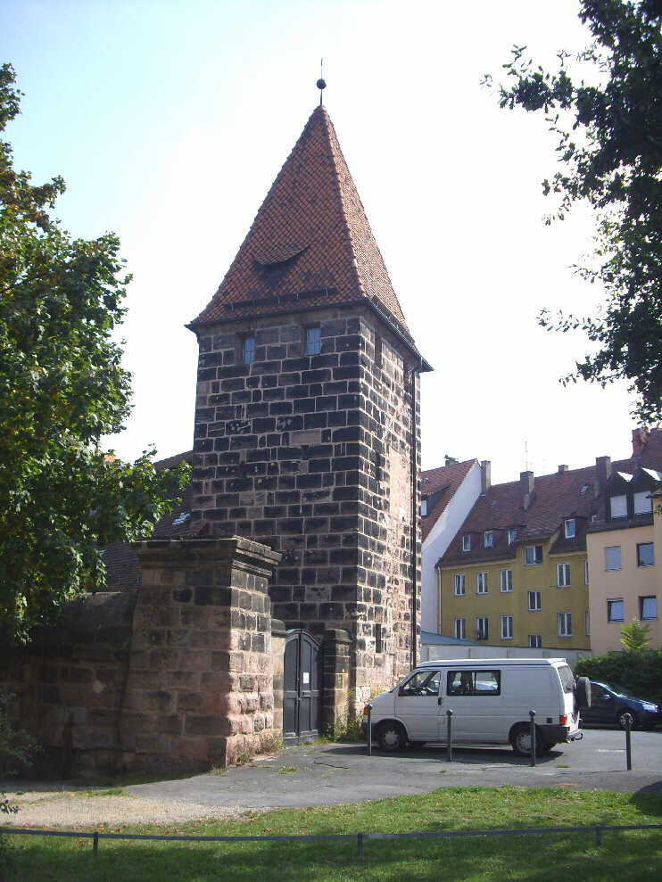 Turm am Maxtor (Maxtormauer 3) «Schwarz E» (September 2009)
