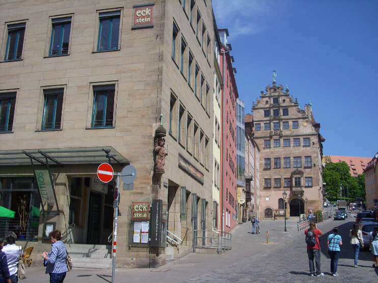 Ecke Glöckleinsgasse / Burgstraße (Mai 2012)