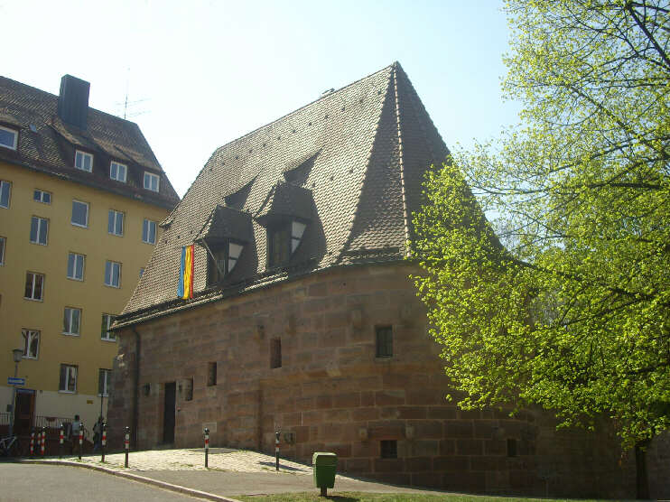 Turm «schwarzes B» - Vestnertormauer (Juli 2014)