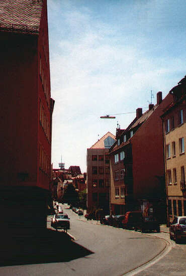 Karlstraße, Blickrichtung Karlsbrücke (Mai 2004)
